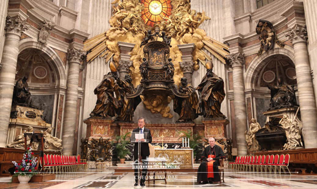 Remarks by President Moon Jae-in During Special Mass at Vatican for Peace on Korean Peninsula