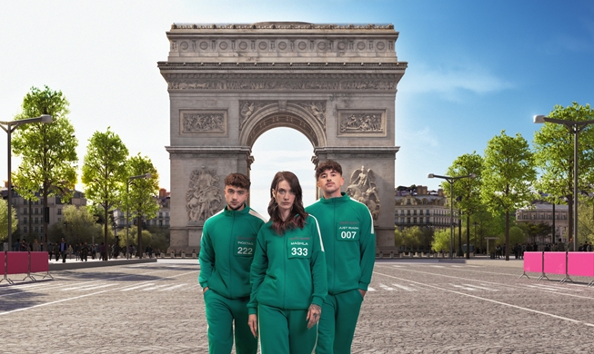 Paris event to promote forthcoming Season 2 of 'Squid Game'